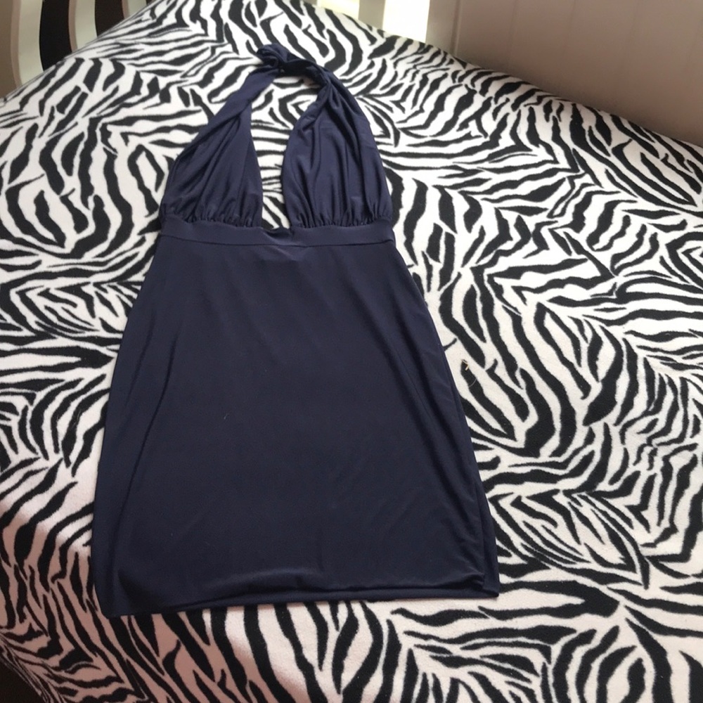 Navy blue minidress